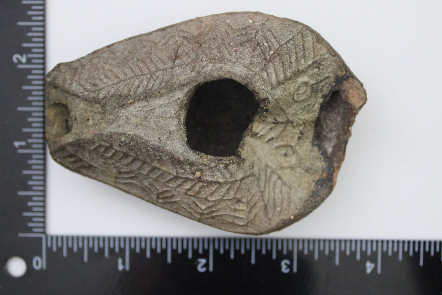 Ancient Holy Land Oil Lamp Artifact Rare Kiln Error Israel 300-600 AD COA 129