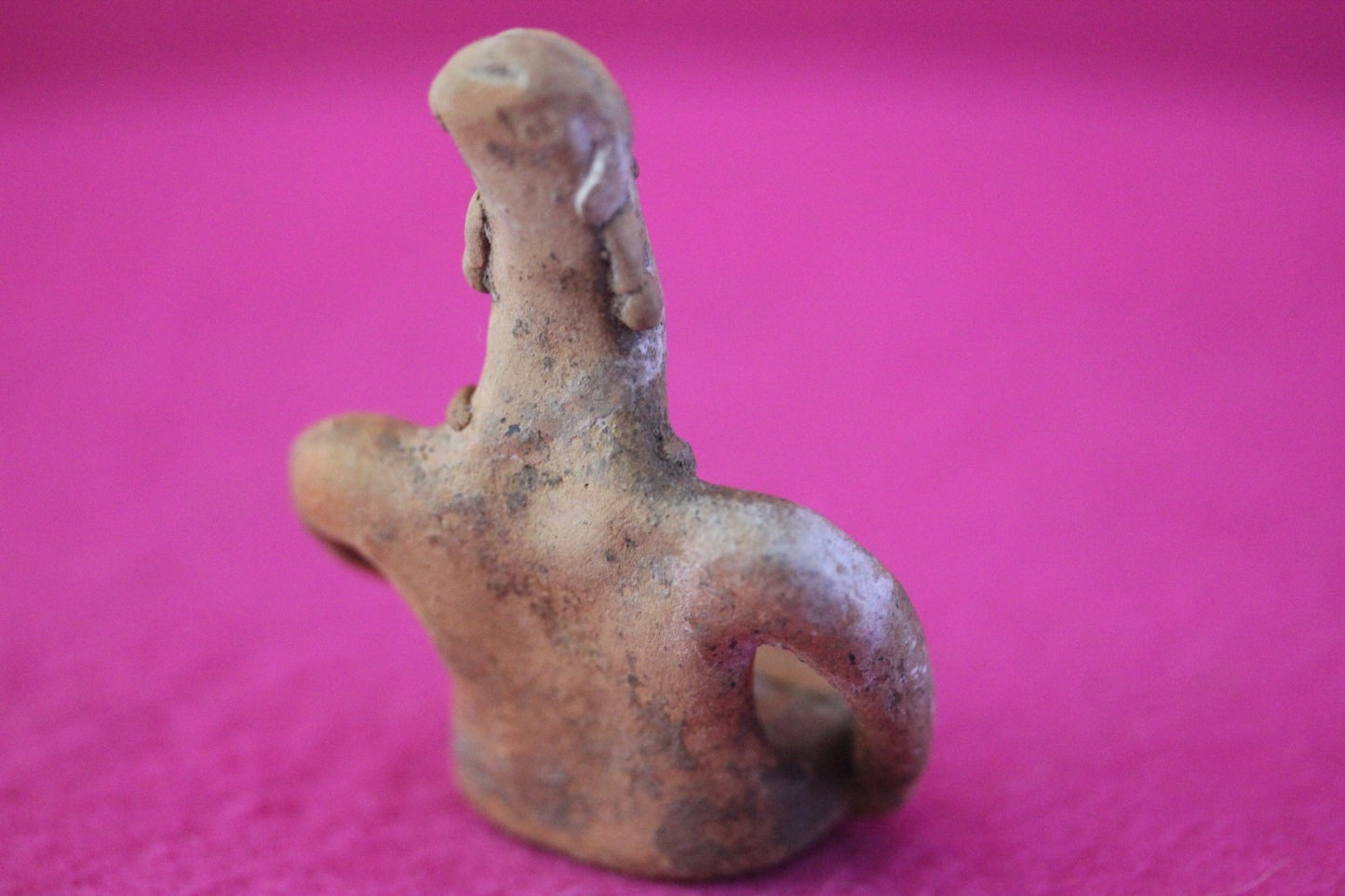 Pre Columbian Authentic Artifact Female Seated Tomb Figure Colima Mexico COA 190