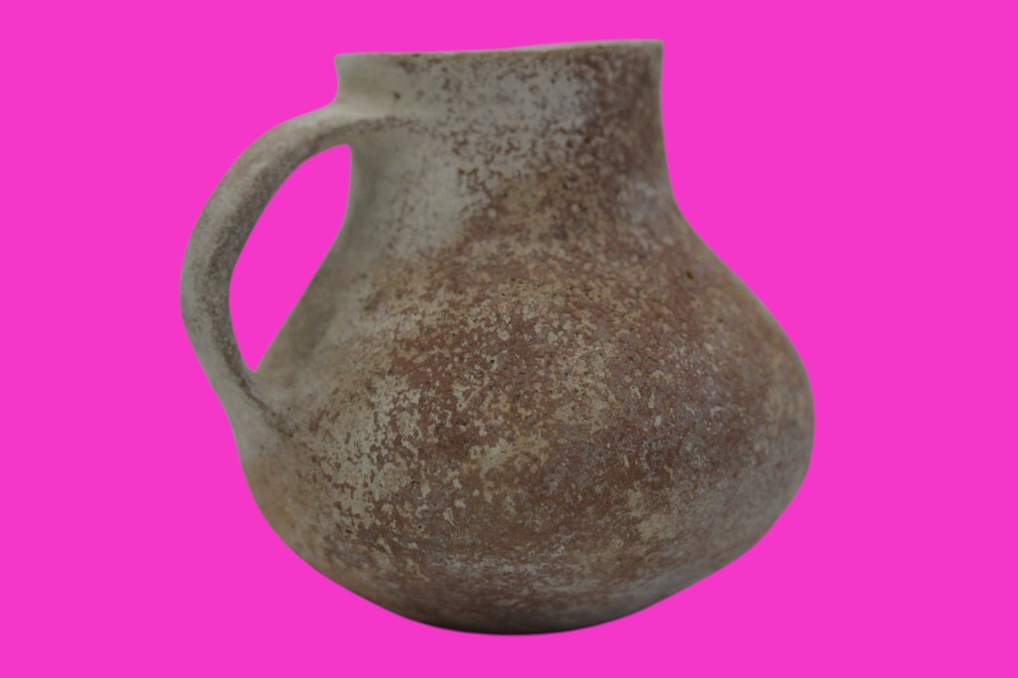 Holy Land Authentic Artifact Jesus Christ Home Land Juglet 100BC-400AD COA J35