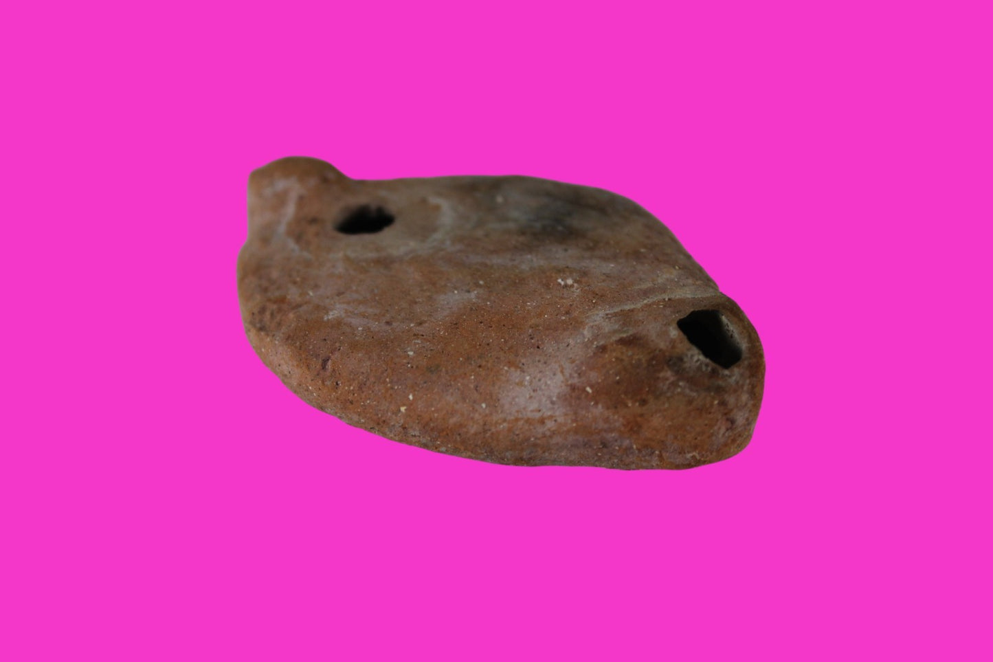 Ancient Holy Land Oil Lamp Artifact Jesus Christ Homeland 100BC-200AD COA 46