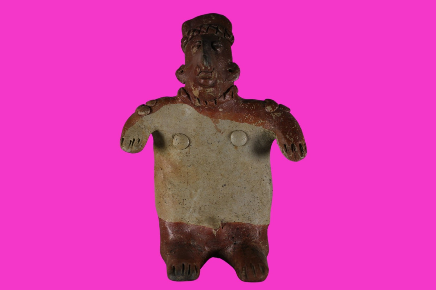 Pre Columbian Artifact Authentic Male Jalisco Figure Mexico 1000BC-250AD COA 213