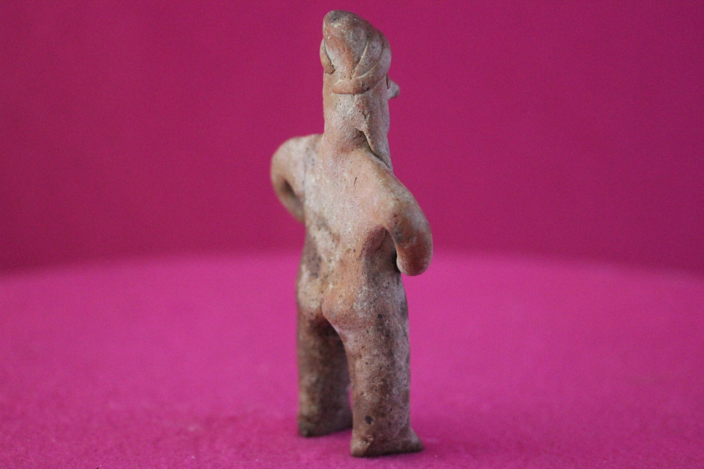 Pre Columbian Artifact Authentic Pretty Lady Tomb Figure Colima Mexico COA 197