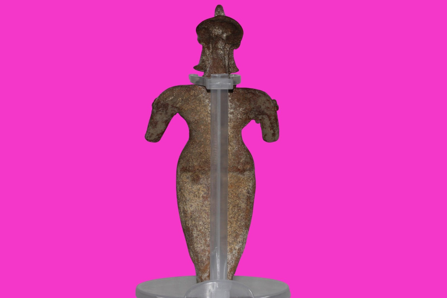 Pre Columbian Artifact 7 Inch Female Tomb Figure Colima Mexico 100 BC COA 241