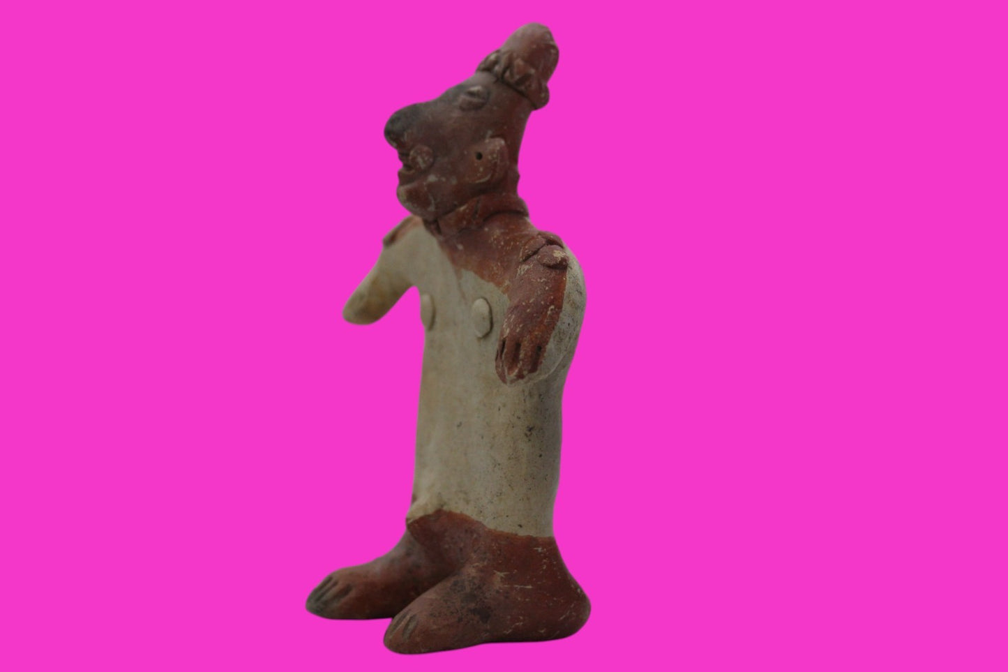 Pre Columbian Artifact Authentic Male Jalisco Figure Mexico 1000BC-250AD COA 213