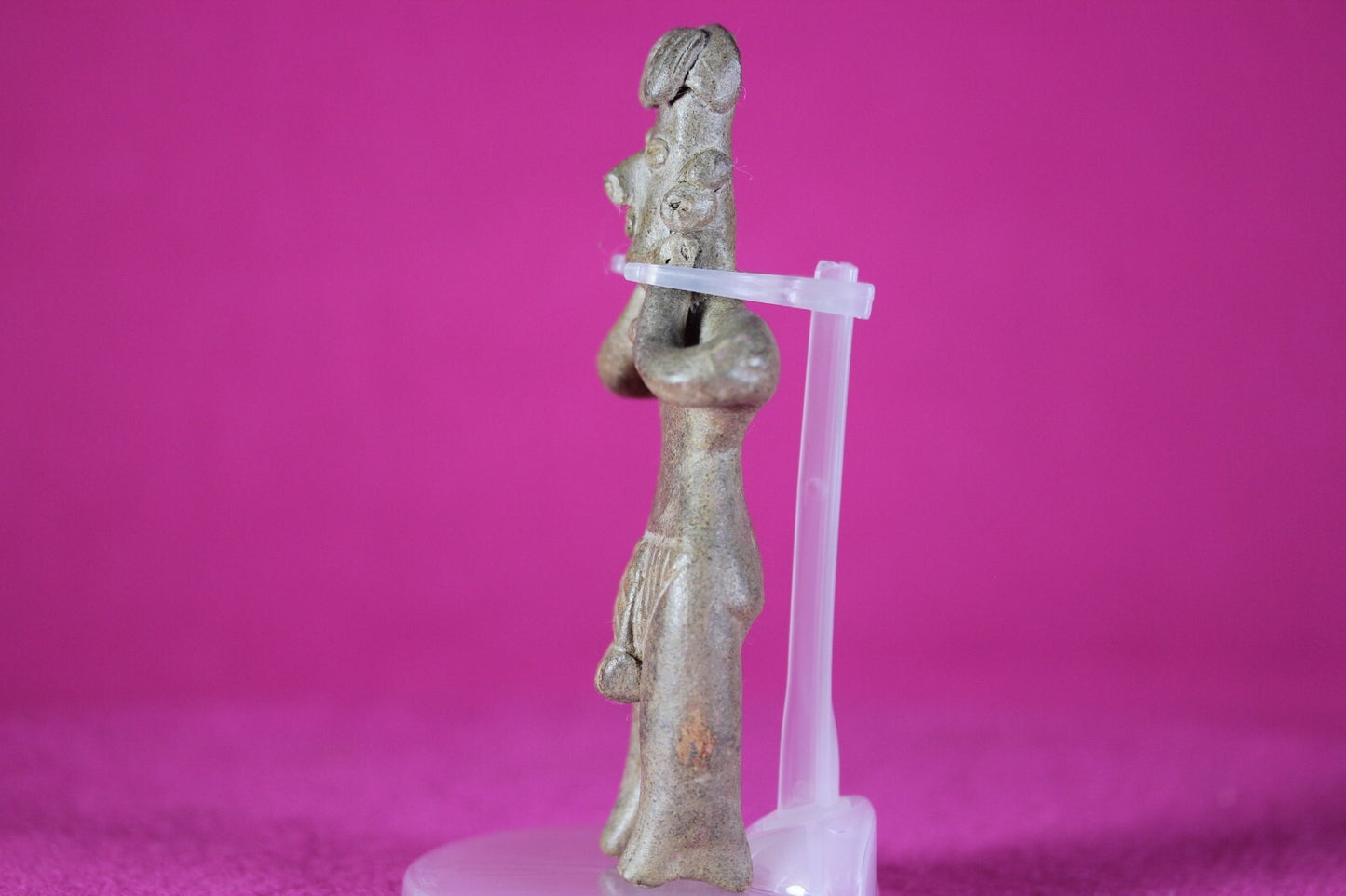 Pre Columbian Artifact Colima Figure Mexico 300BC-300AD Certified COA J33