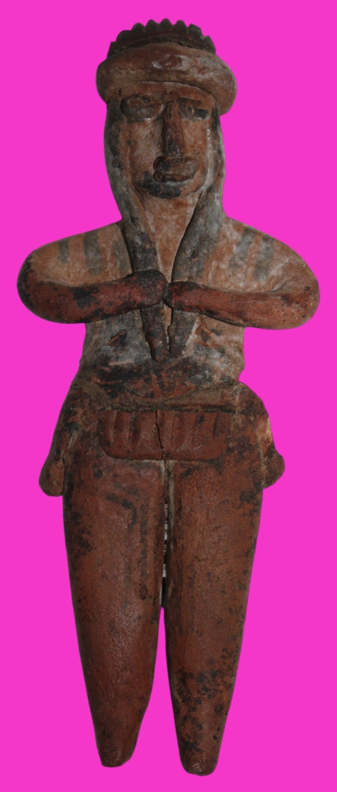 Pre Columbian Authentic Artifact Pretty Lady Tomb Figure Colima Mexico COA 16