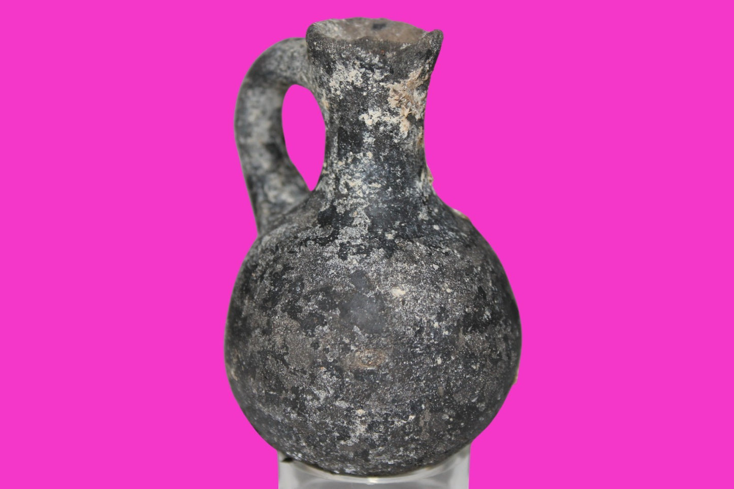 Ancient Holy Land Artifact King David Mini Jugglet Christ Home Land 1000BC COA 4