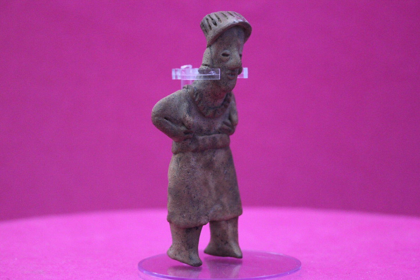 Pre Columbian Authentic Artifact Old Grandma Colima Mexico 100 BC-250 AD COA 151