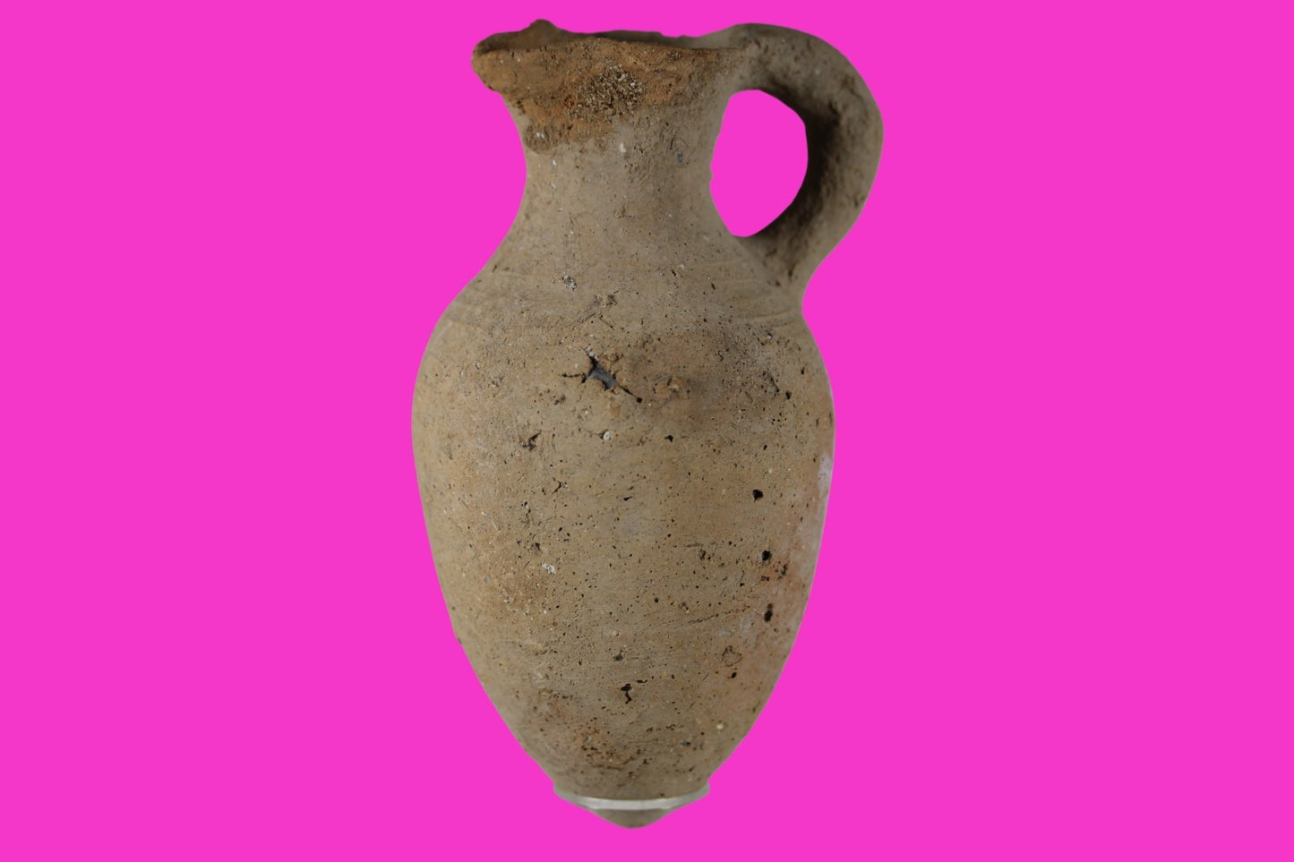 Time of Abraham Holy Land Artifact Ancient 4000 Year Old Jug 2000-1550 BC COA 46