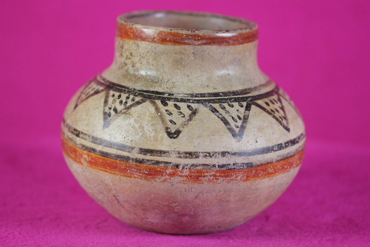 Pre Columbian Authentic Artifact Decorated Bowl Costa Rica 700-1400 AD COA J99