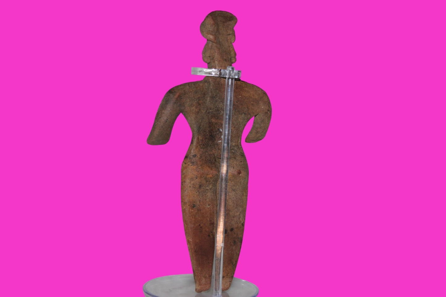 Pre Columbian Artifact 8 in Female Shaft Tomb Figure Colima Mexico 100BC COA 274