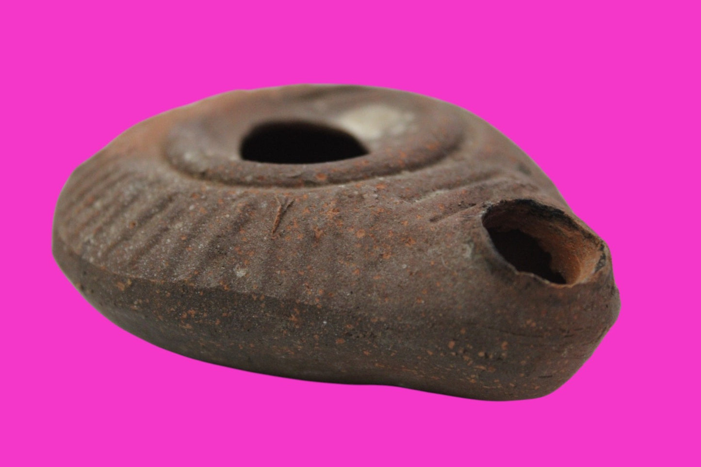 Ancient Holy Land Oil Lamp Artifact From Jesus Christ Home Land 100-500AD COA 58