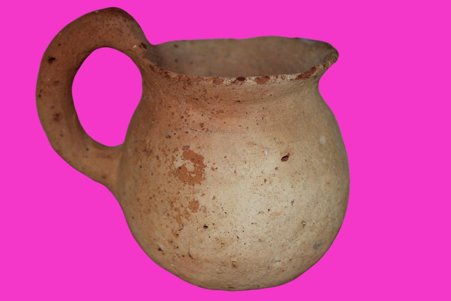 Time Of Abraham Holy Land Artifact Ancient 4000 Year Old Cup 2000 BC COA 25