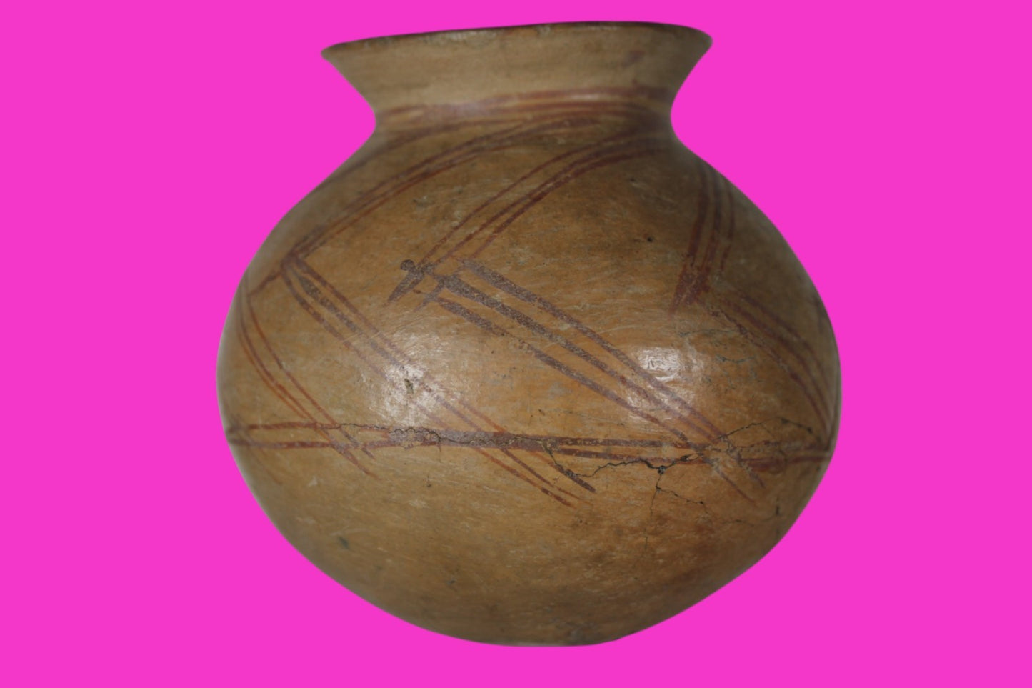 Pre Columbian Authentic Artifact Michoacan Large Olla Mexico 100 - 400BC COA J36