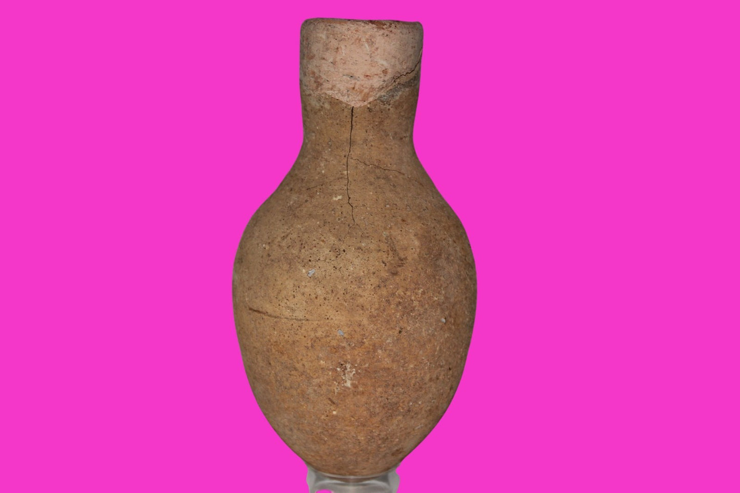 Ancient Holy Land Artifact King David Era Jug Land of Jesus Christ 1000 BC COA 8