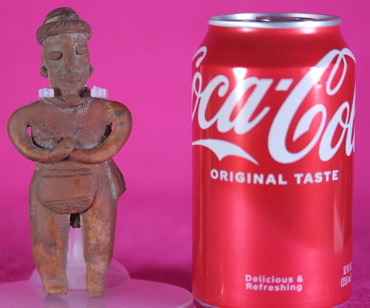 Pre Columbian Artifact Colima Figure Mexico 300BC-300AD Certified COA J76