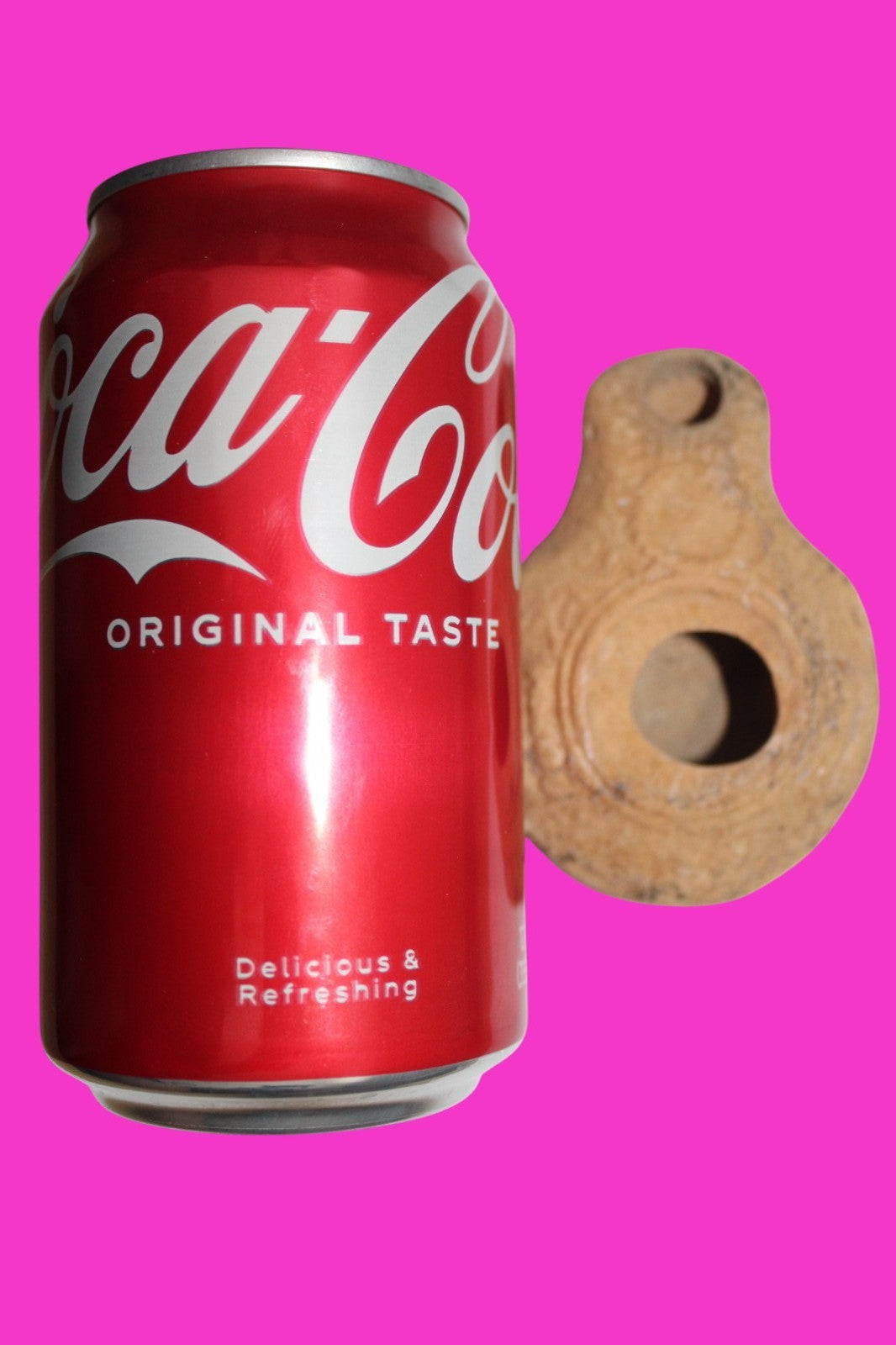 Ancient Holy Land Oil Lamp Artifact From Jesus Christ Home Land 100-500AD COA 52