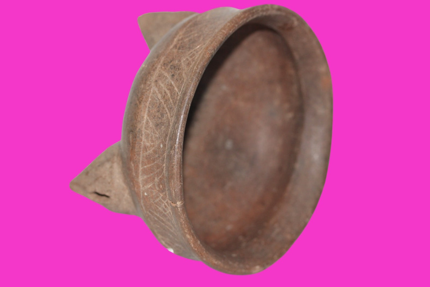 Pre Columbian Authentic Artifact Michoacan Tripod Rattle Bowl Mexico COA J16