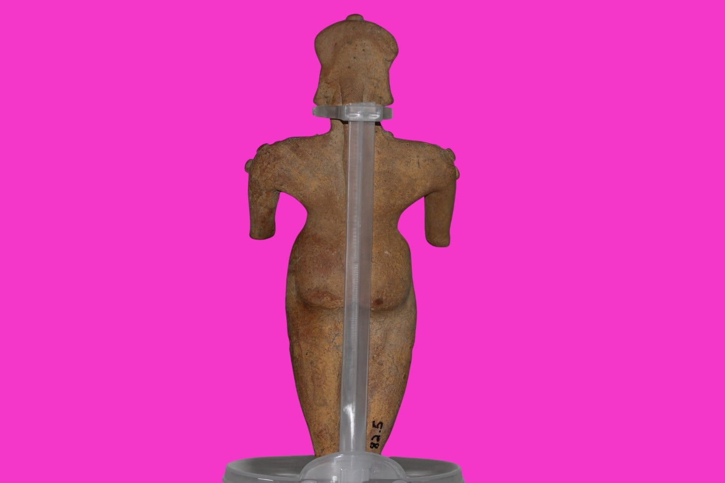 Pre Columbian Artifact 7in Female Shaman Tomb Figure Colima Mexico 100BC COA 251