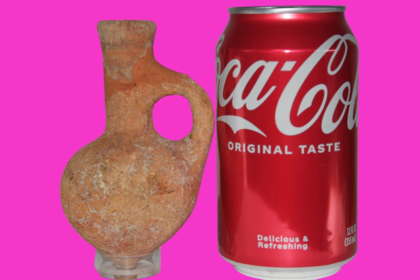 Ancient Holy Land Artifact King David Jugglet Land of Jesus Christ 1000 BC COA 7