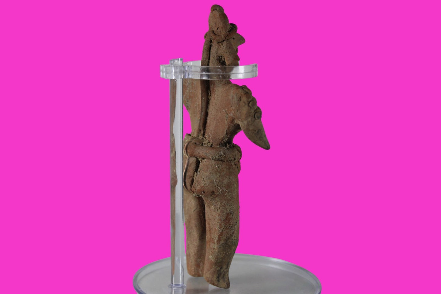 Pre Columbian Artifact hi Quality Shaft Tomb Figure Colima Mexico 100BC COA 280