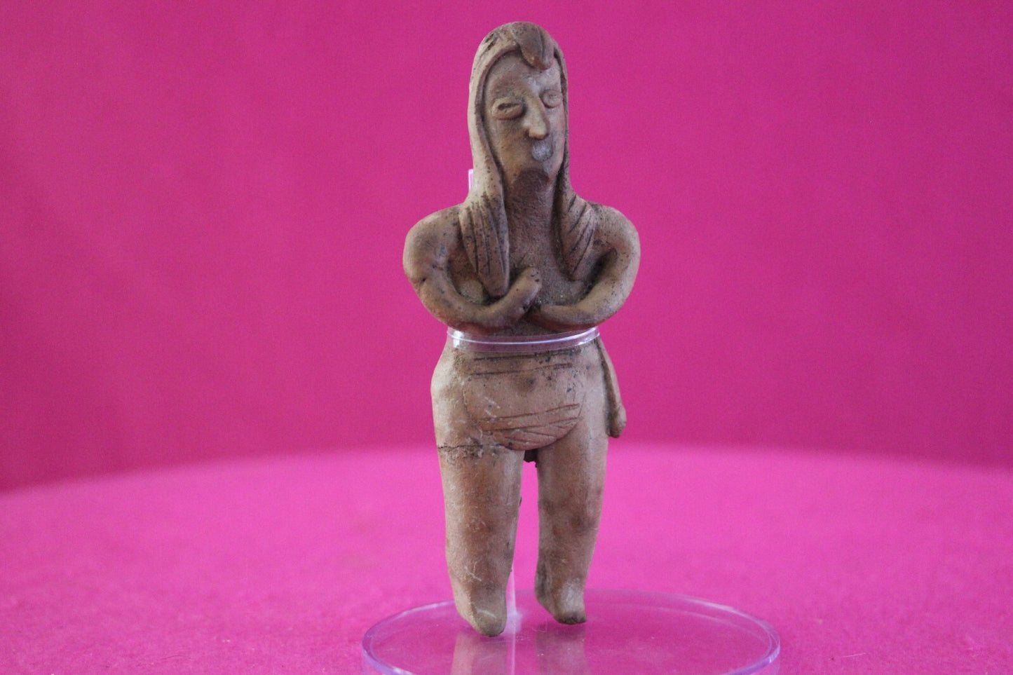 Pre Columbian Authentic Artifact Tomb Figure Colima Mexico 100 BC-250 AD COA 165