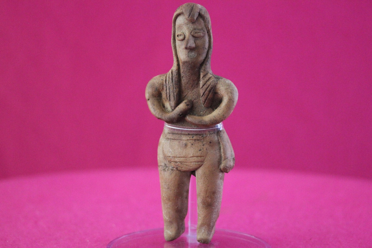 Pre Columbian Authentic Artifact Tomb Figure Colima Mexico 100 BC-250 AD COA 165