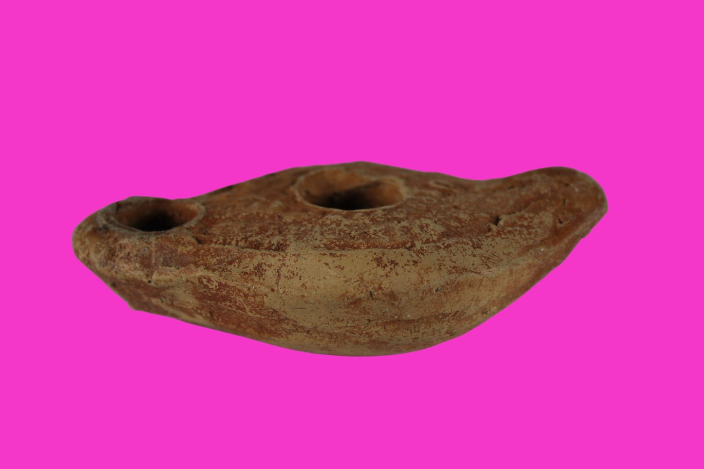 Ancient Holy Land Oil Lamp Artifact  From Jesus Christ Homeland 400-600AD COA 38
