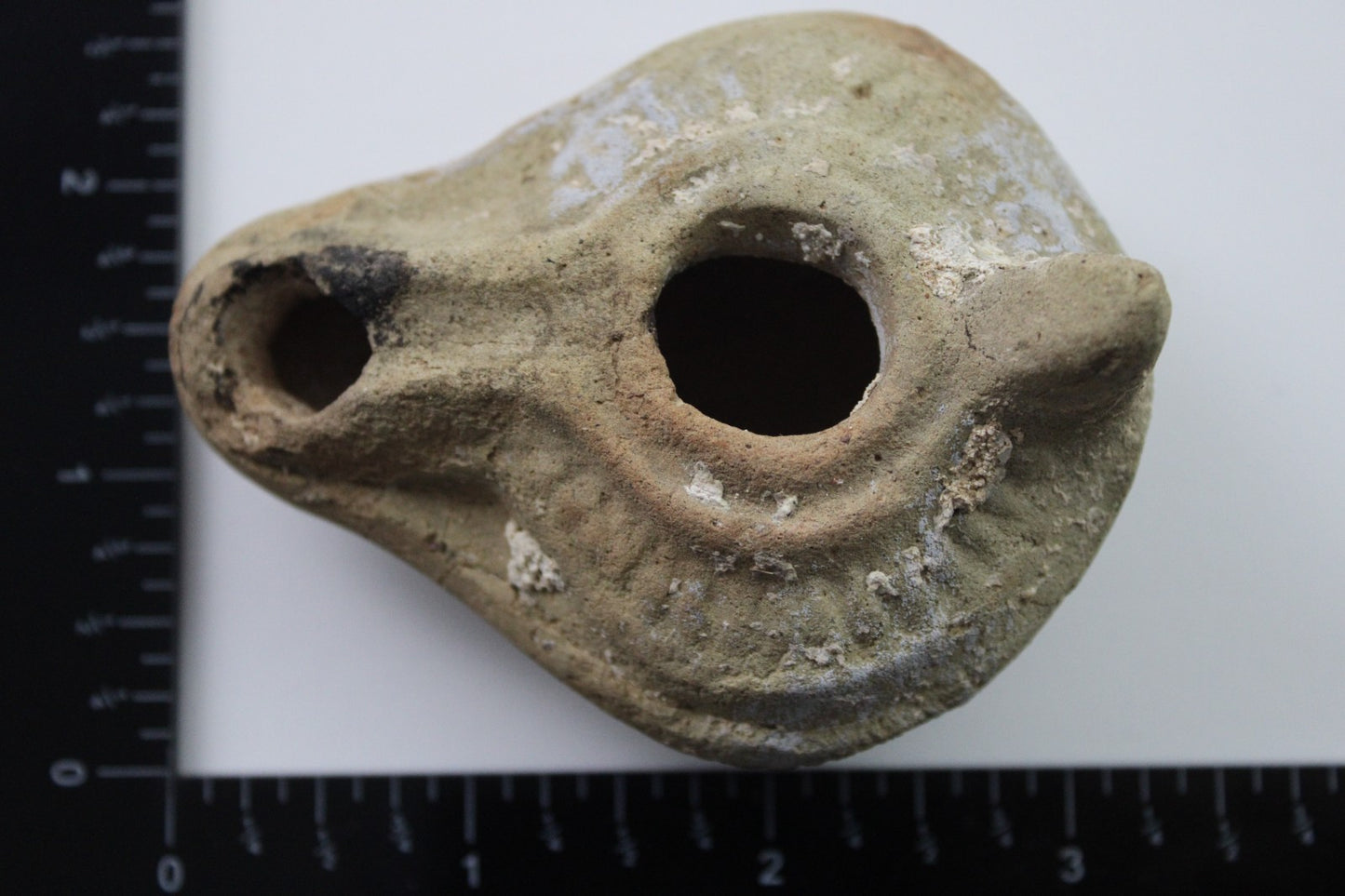 Ancient Holy Land Oil Lamp Artifact From Jesus Christ Home Land 100-500AD COA 67