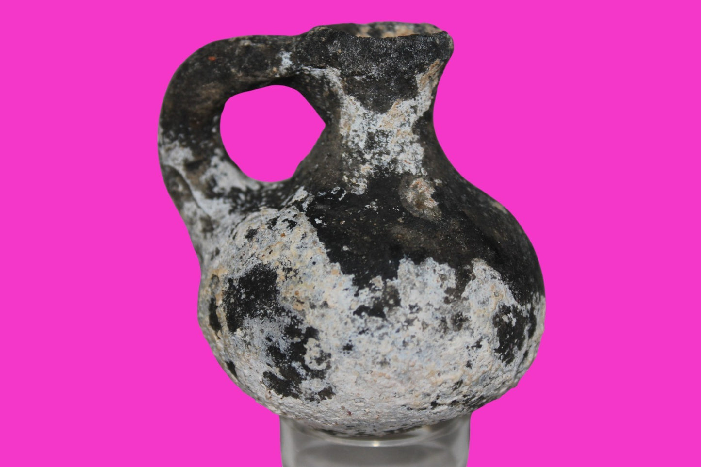 Ancient Holy Land Artifact King David Mini Jugglet Christ Home Land 1000BC COA 1