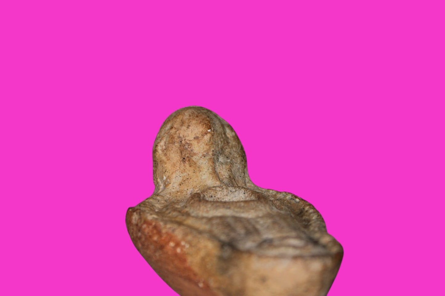 Oil Lamp Holy Land Ancient Artifact Jesus Christ Home Israel 100-400 AD COA J122