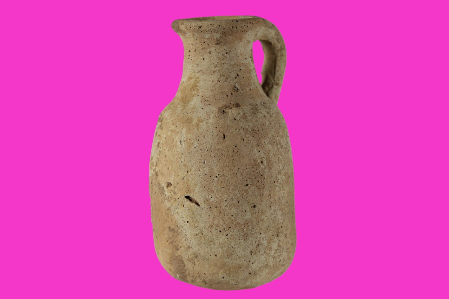 Time of Jesus Christ Ancient Holy Land Artifact Herodian Jug 50BC - 100AD COA 27