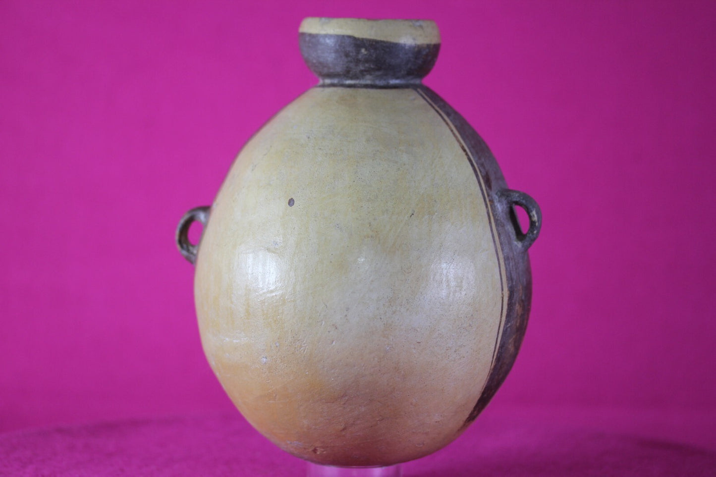 Authentic Pre Columbian Chancay Artifact 800-1200 AD Pottery Jar Peru COA T09