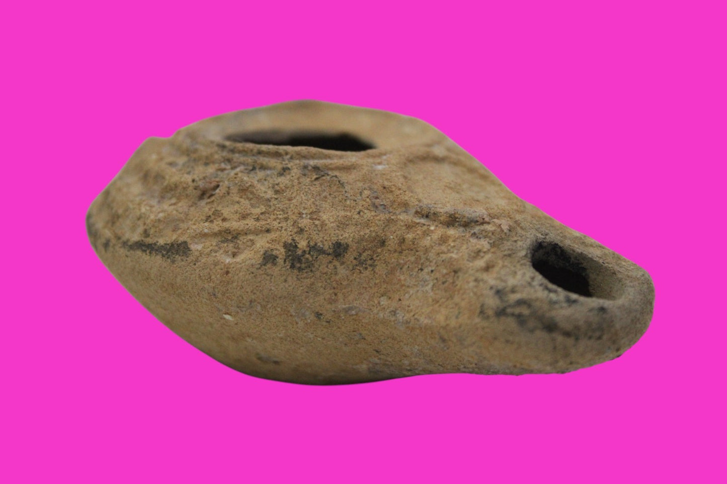 Ancient Holy Land Oil Lamp Artifact From Jesus Christ Home Land 100-500AD COA 52