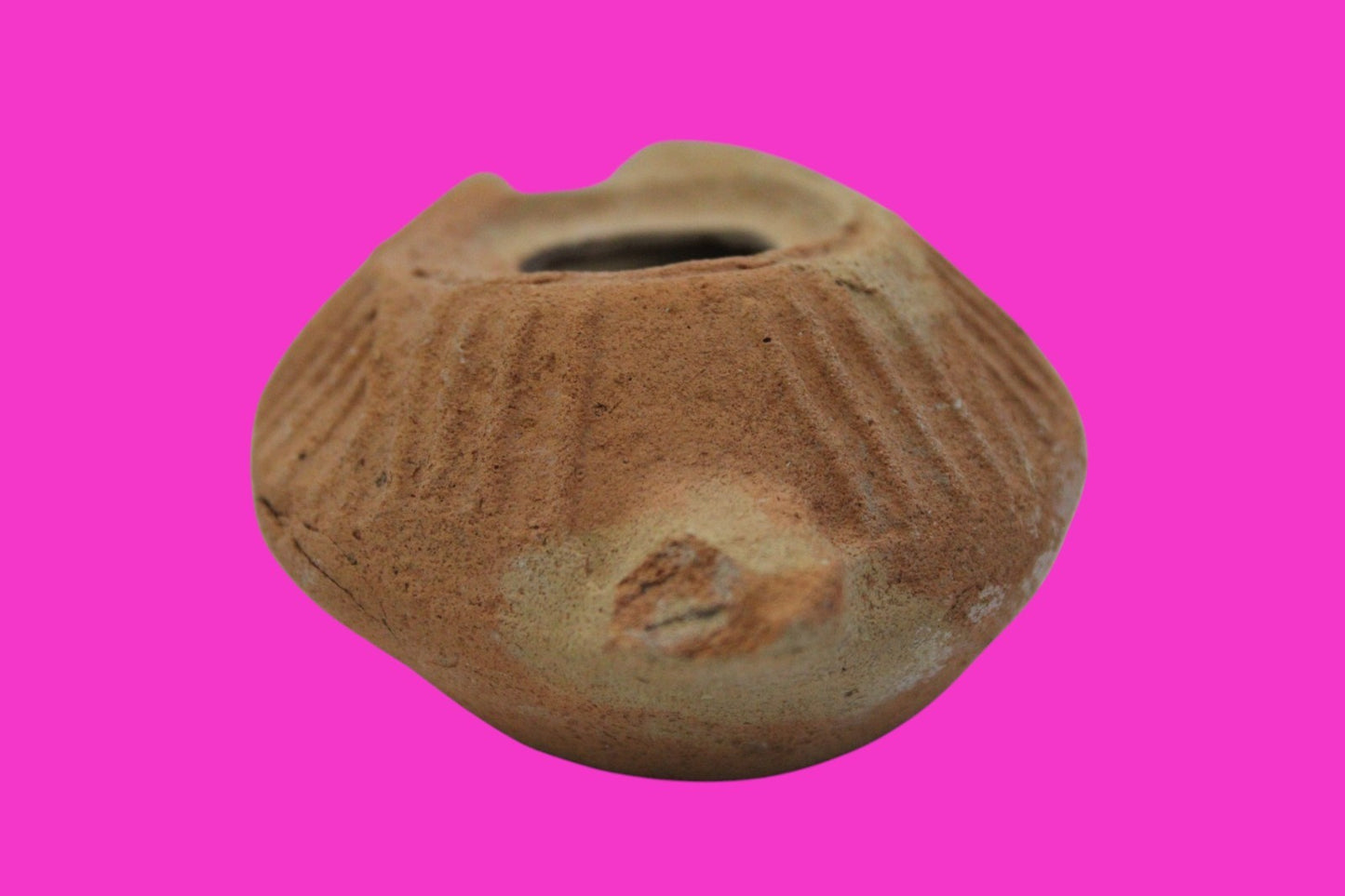 Ancient Holy Land Oil Lamp Artifact From Jesus Christ Home Land 100-500AD COA 57