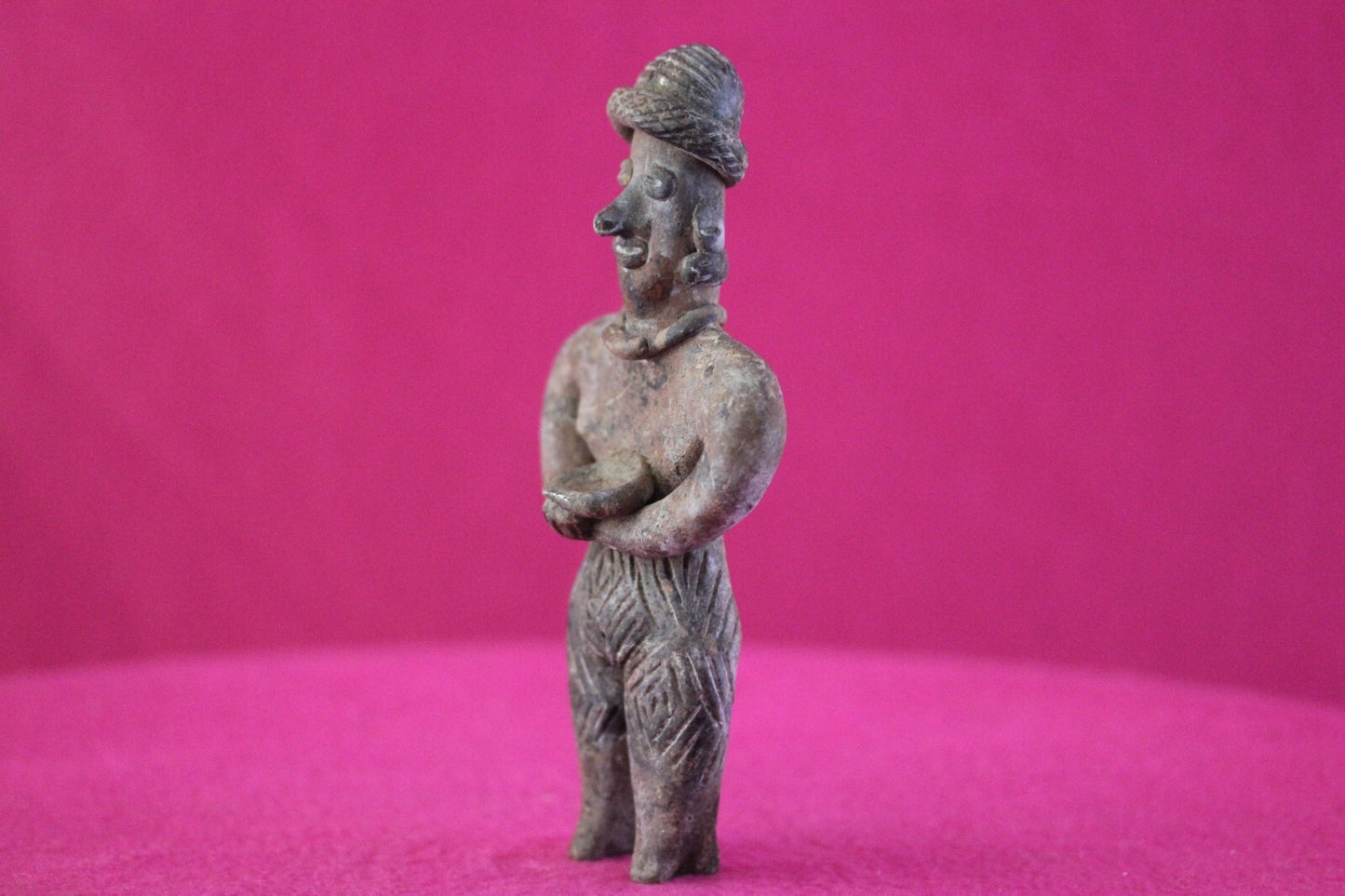 Pre Columbian Authentic Artifact Tomb Figure Colima Mexico 100 BC-250 AD COA 171