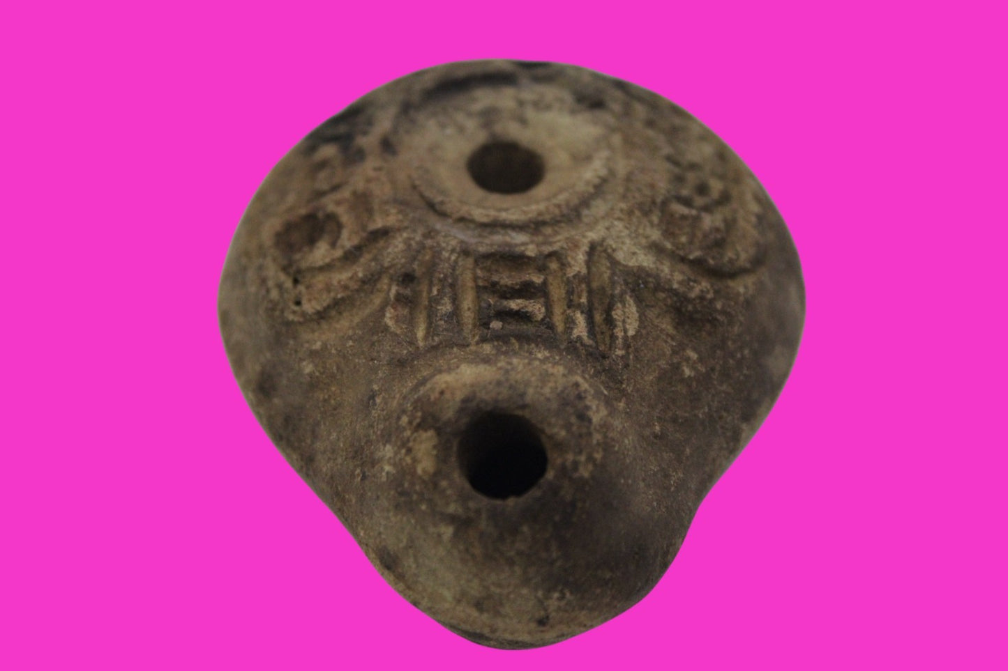 Ancient Holy Land Oil Lamp Artifact From Jesus Christ Home Land 100-500AD COA 62