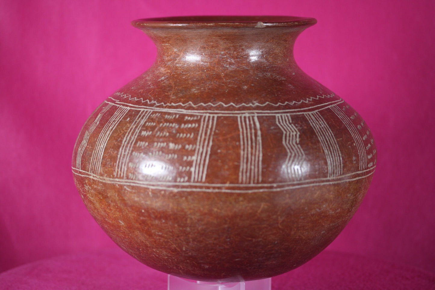 Pre Columbian Artifact Authentic Decorated Olla Chupicuaro Arte Primitivo T103