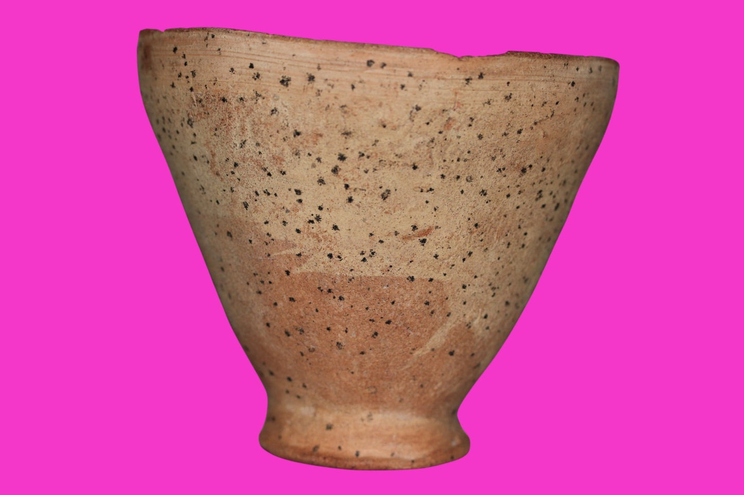 Time of Abraham Holy Land Artifact Ancient 4000 Year Old Cup  2000 BC COA J143