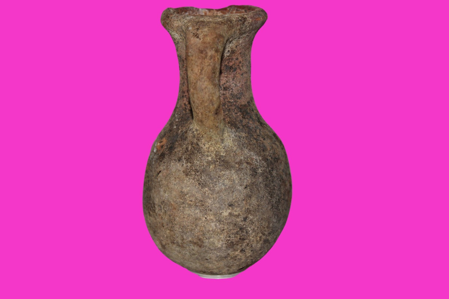 Ancient Holy Land Artifact Jug From Time of Jesus Christ 100 BC - 100 AD COA 15