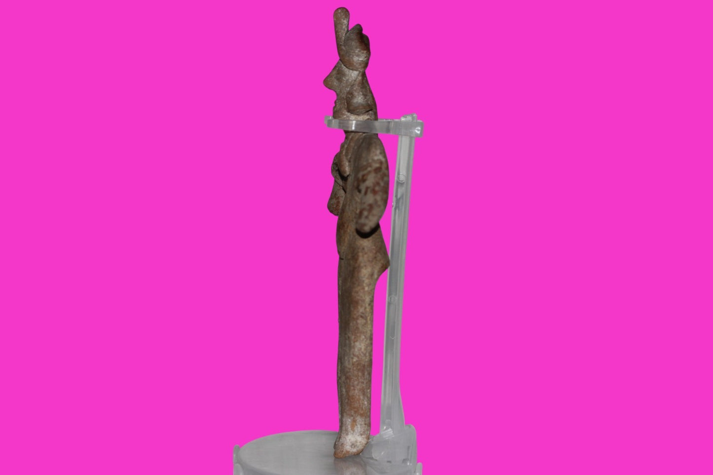 Pre Columbian Artifact 7 Inch Female Tomb Figure Colima Mexico 100 BC COA 241