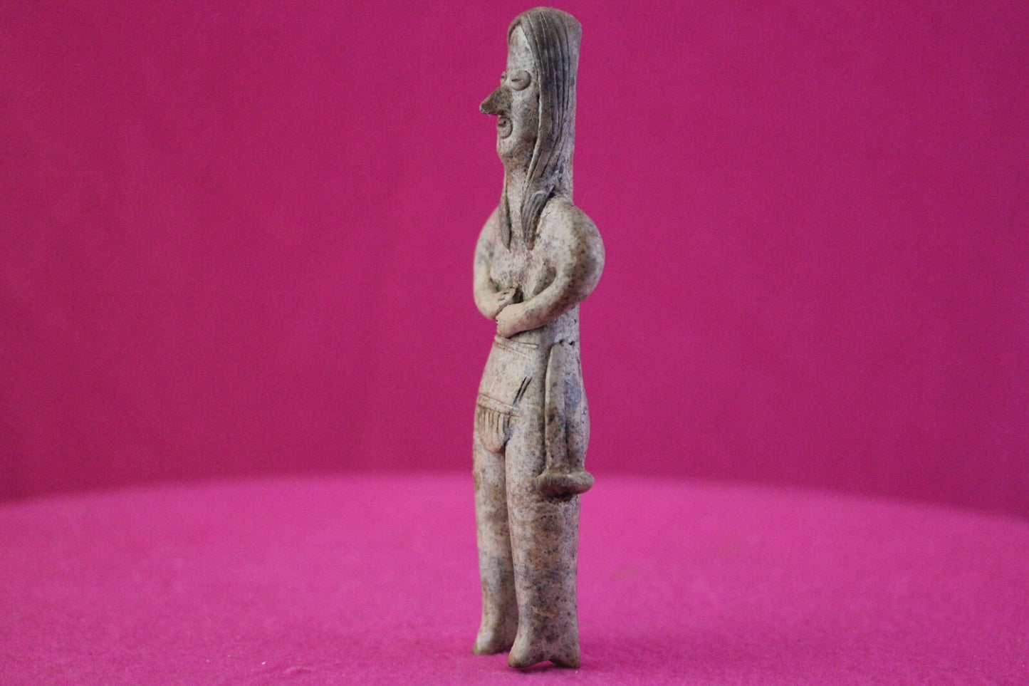 Pre Columbian Authentic Artifact Tomb Figure Colima Mexico 100 BC-250 AD COA 167