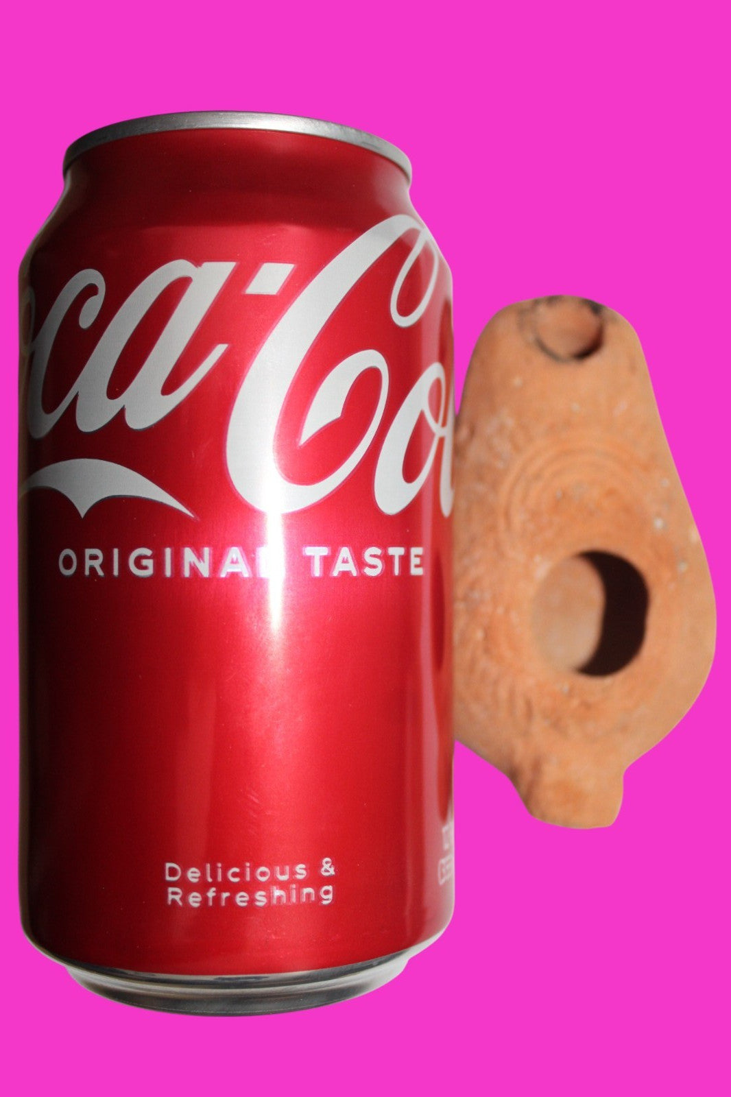 Ancient Holy Land Oil Lamp Artifact From Jesus Christ Home Land 100-500AD COA 56