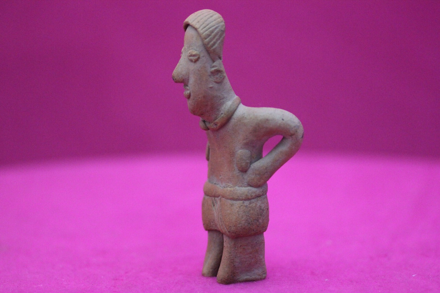 Pre Columbian Artifact Authentic Rare Grandma Tomb Figure Colima Mexico COA 155