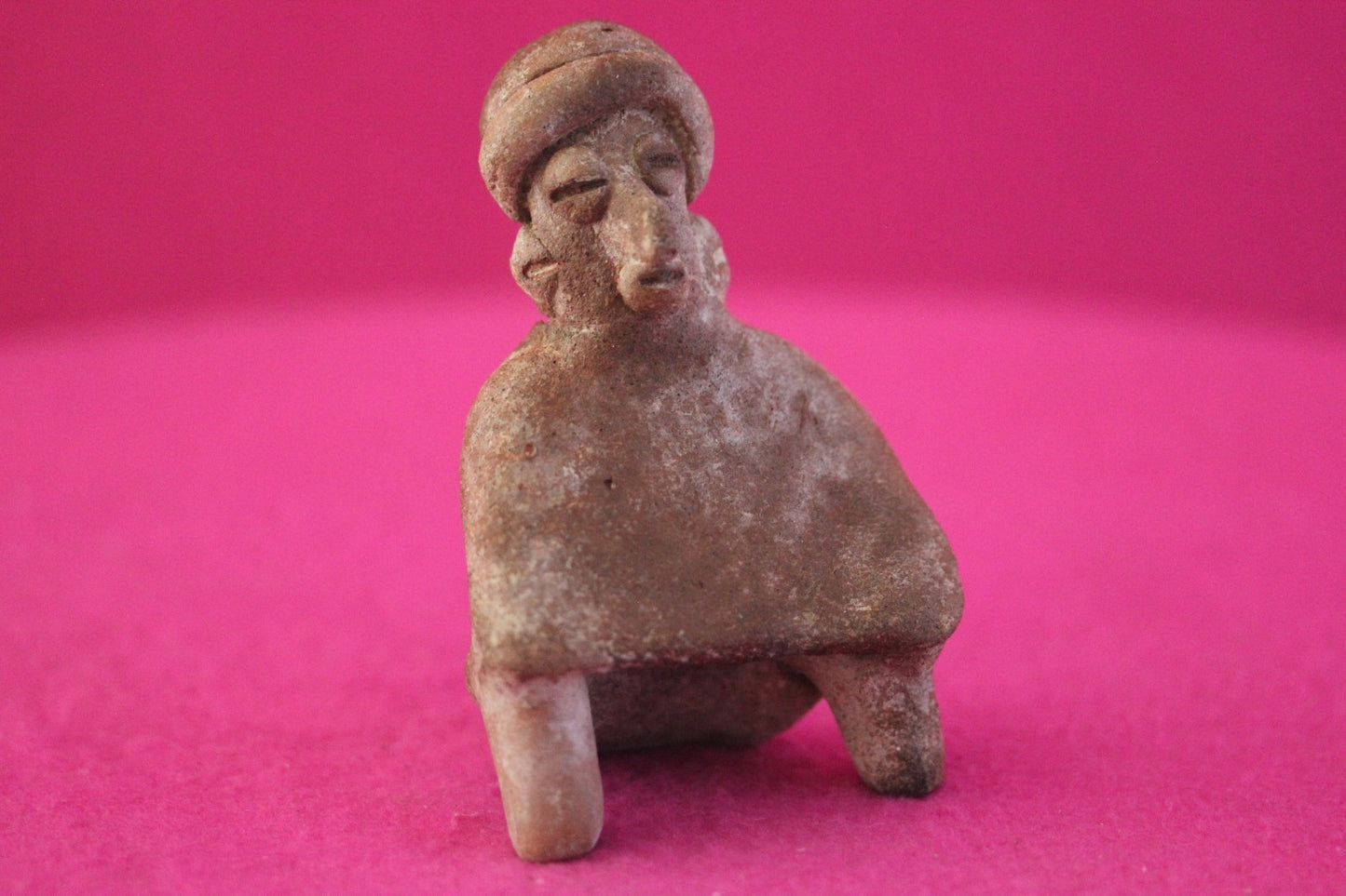 Pre Columbian Authentic Artifact Rare Skirted Tomb Figure Colima Mexico COA 185