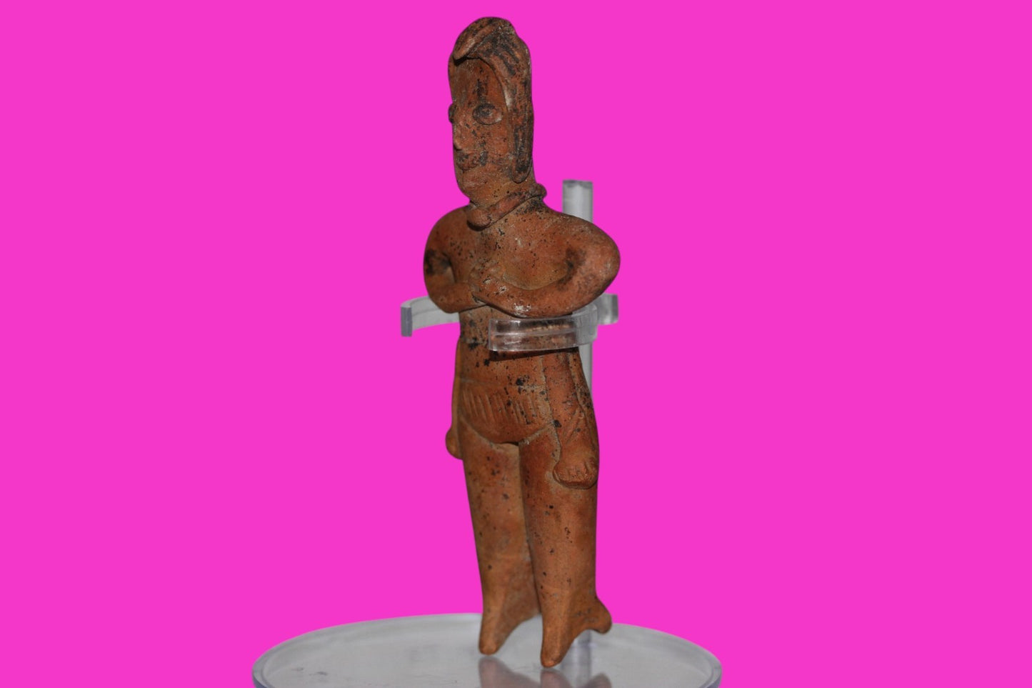 Pre Columbian Authentic Artifact Pretty Lady Tomb Figure Colima Mexico COA 17