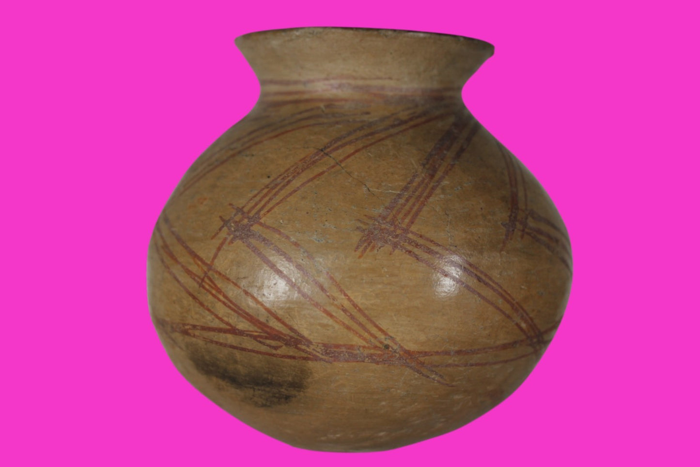 Pre Columbian Authentic Artifact Michoacan Large Olla Mexico 100 - 400BC COA J36