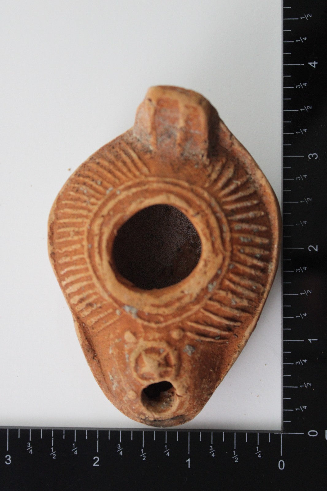Ancient Holy Land Oil Lamp Artifact From Jesus Christ Home Land 100-500AD COA 64