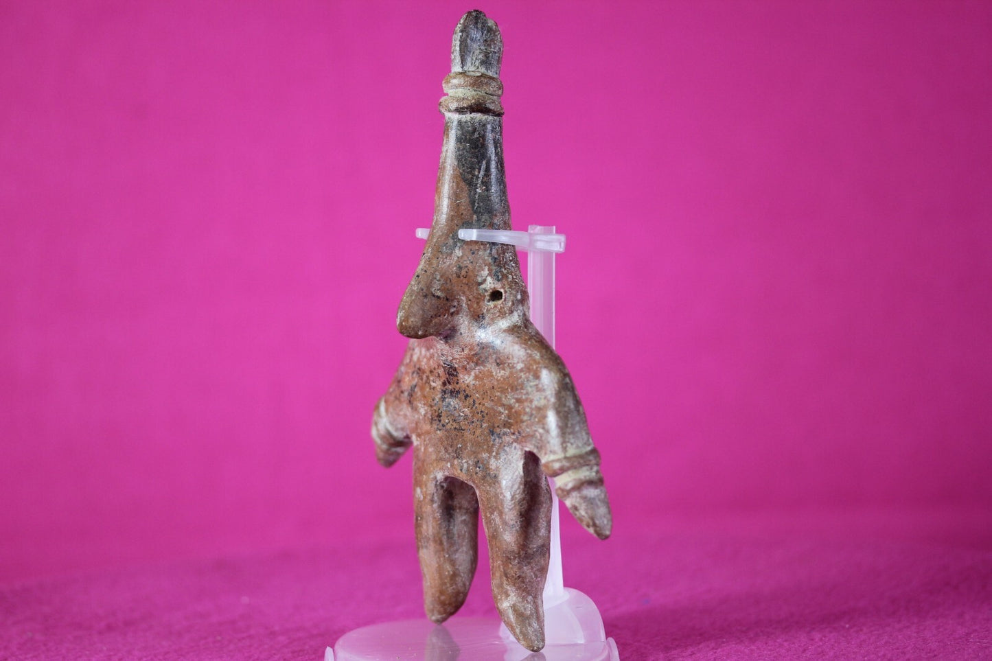 Pre Columbian Artifact Colima Shaman Mexico 300BC-300AD Certified COA J38