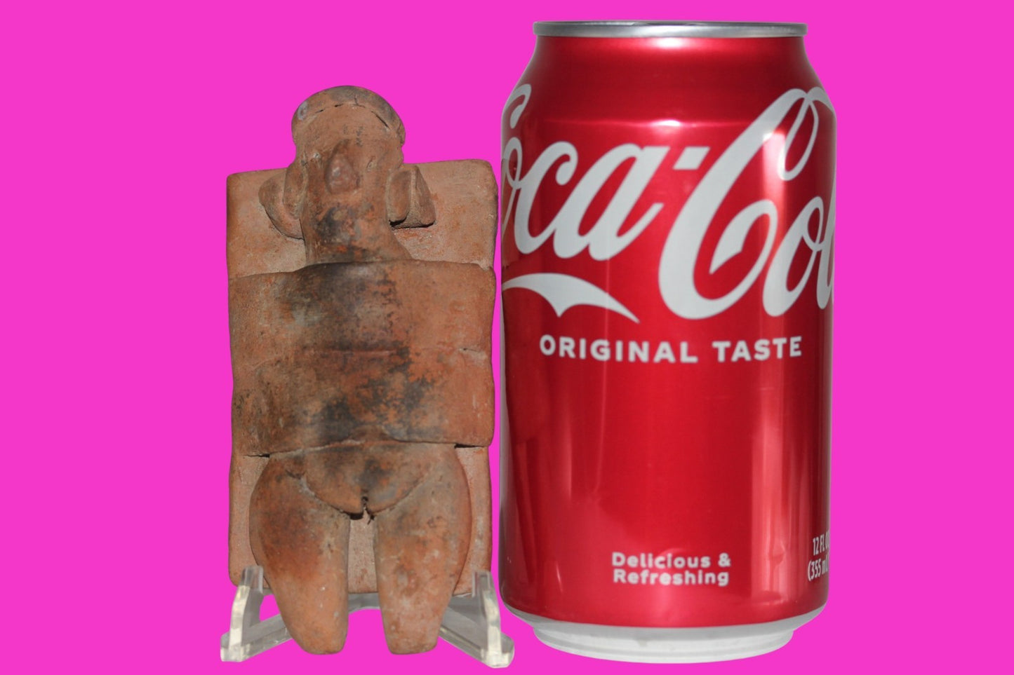 Pre Columbian Artifact Authentic Tomb Burial Figure Colima Mexico 100 BC COA 229